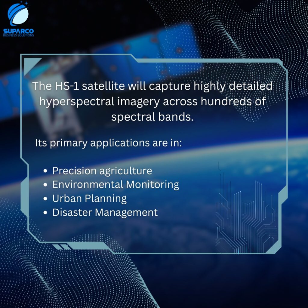 Hyperspectral satellite